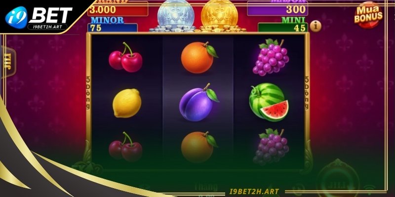 Fortune Gems sở hữu thiết kế 3 hàng đơn giản nhưng phần thưởng cực kỳ hấp dẫn