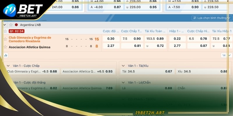 Hướng dẫn chơi cá cược Bóng rổ chuẩn