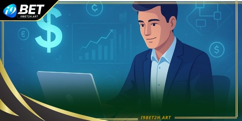 Giao diện khu vực nạp tiền I9bet hiển thị đầy đủ các phương thức và thông tin cần thiết cho giao dịch