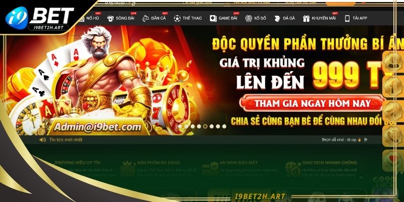 I9BET - Sân chơi được săn đón hiện nay