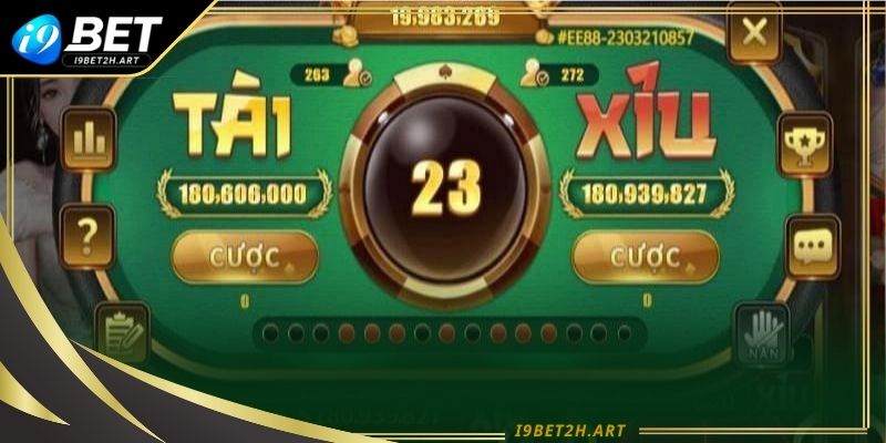 Tài xỉu mang đến nhiều trải nghiệm cá cược trực tuyến hấp dẫn, cơ hội thắng cao và chiến lược đặt cược thông minh khi tham gia chơi cùng i9bet.